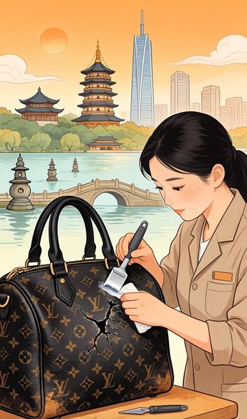 换过植鞣革的lv包有人收么_lv的包植鞣皮更换后还值钱吗_LV包包植鞣革修复翻新更换