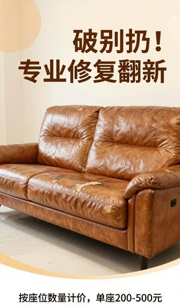 高档真皮沙发修复翻新_沙发高档翻新真皮修复价格_沙发高档翻新真皮修复多少钱