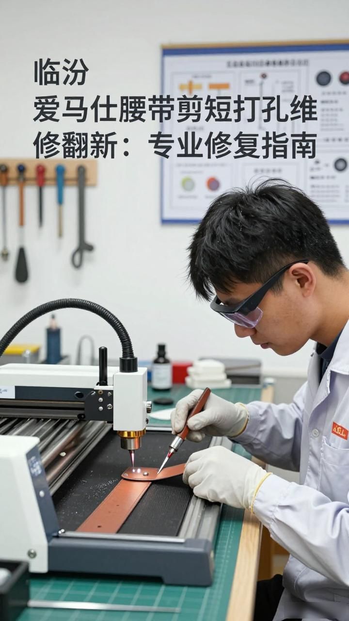 爱马仕皮带孔开裂_爱马仕皮带扣翻新_爱马仕腰带皮带剪短打孔维修修复翻新