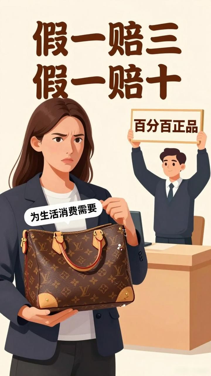 奢侈品假一赔三法律依据_消费者权益保护法维权路径_奢侈品a货进货渠道