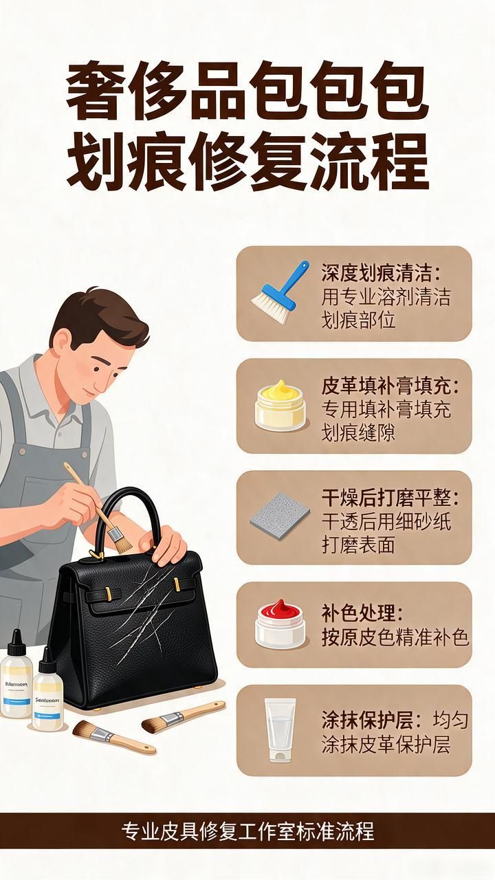 奢侈品高档包包磨损修复翻新维修_真皮包包修复方法_奢侈品包包修复