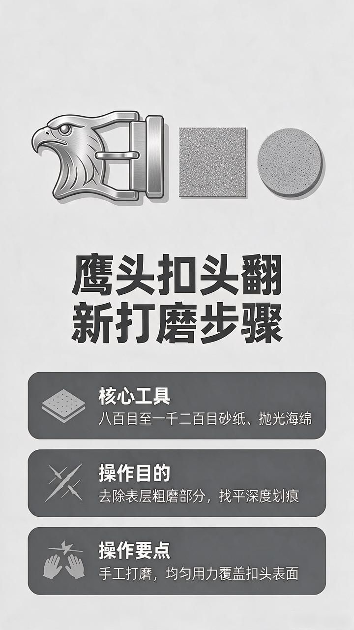 埃特朗奇系列腰带扣头抛光_史蒂芬鹰头腰带皮带扣头维修修复翻新抛光打磨镀金_史蒂芬赫尔墨斯鹰头带扣头修复